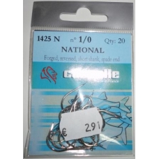 Anzois Cannelle 1425N nº1/0 quantidade 20